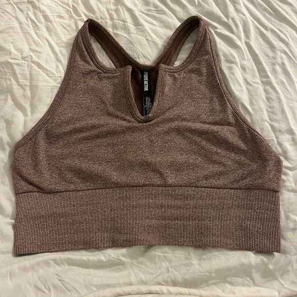 PINK Victoria's Secret Other - PINK Seamless Brown Sports Bra